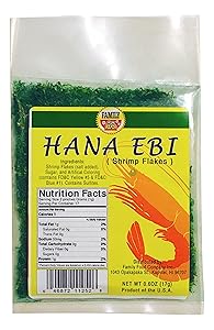 Family Hawaii Hana Ebi Shrimp Flakes (Green, 0.06 Ounce)