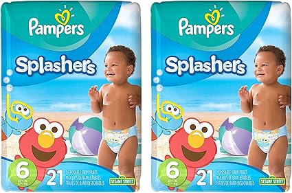 pampers splashers size 6