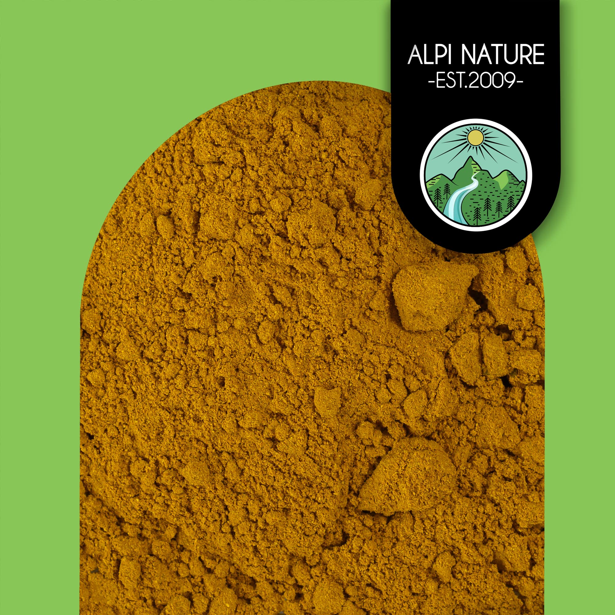 Alpi Nature Curry Pulver mild BIO 250g, Premium Qualität Curry Pulver bio, indische Gewürze 2