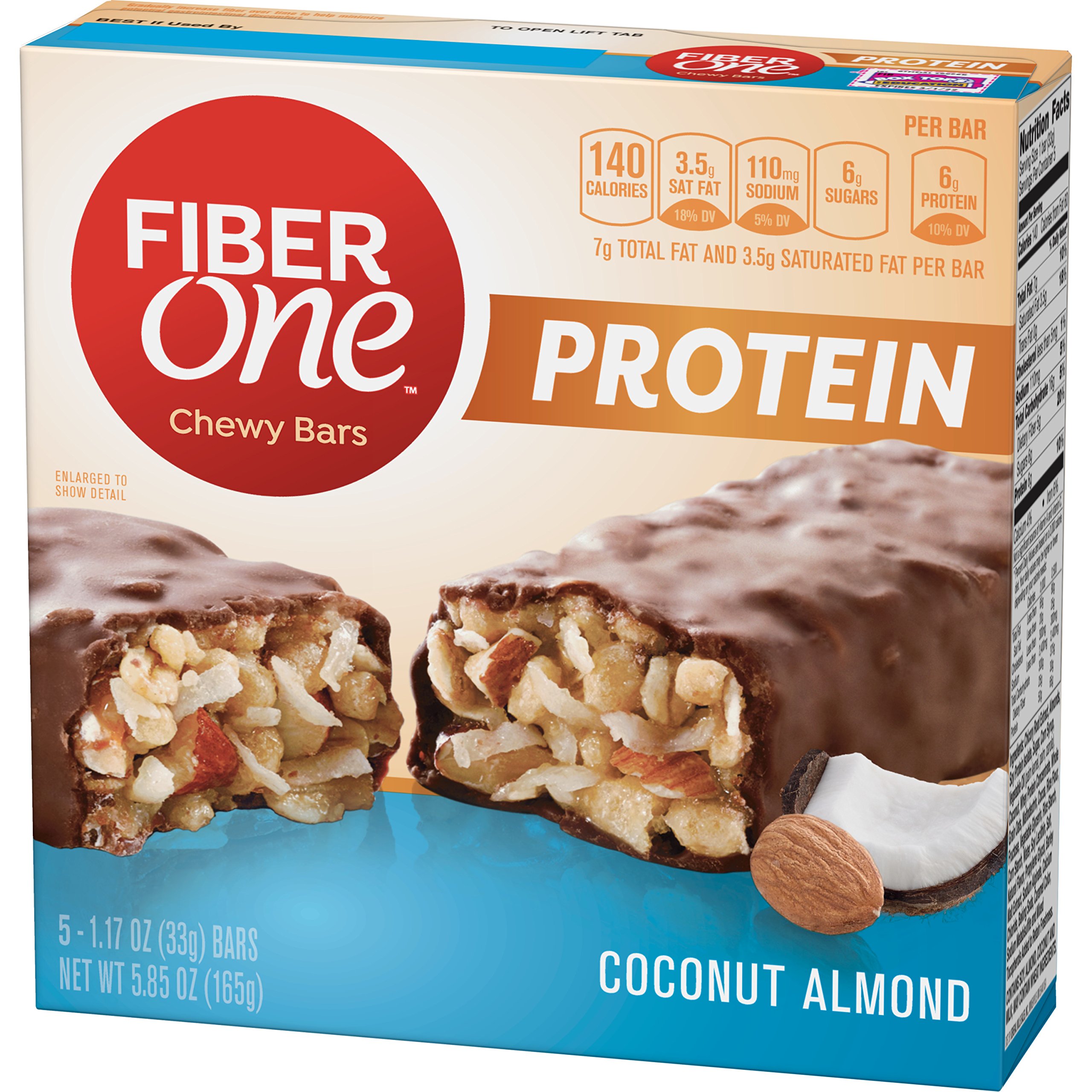 Fiber One Protein Chewy Bar Caramel Nut Value Pack 101.17