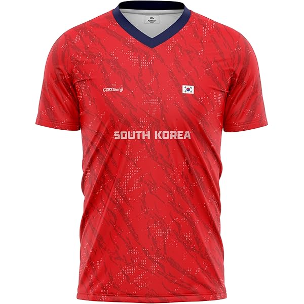 Amazon.com: South Korea Football Jersey - Korean National Soccer