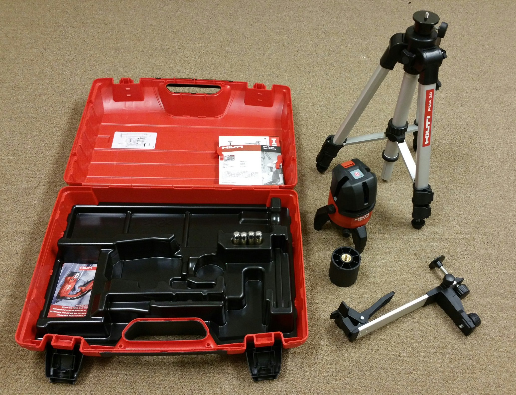 HIlti 2088506 Multi Line Laser Kit PM 4M Measuring Systems on Galleon Philippines