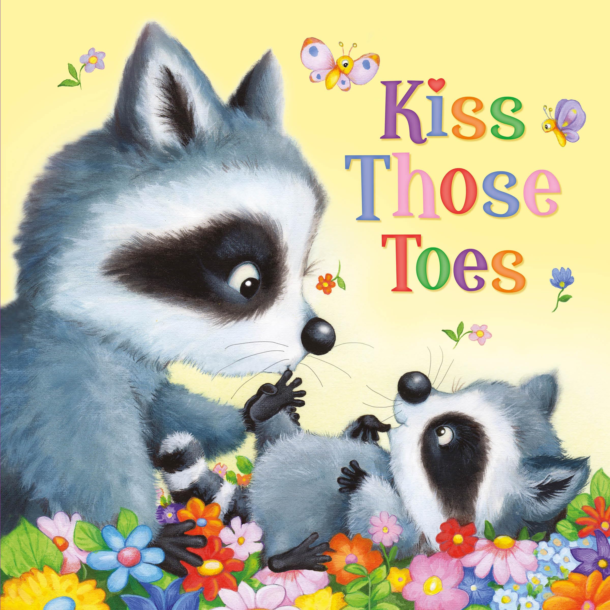 Kiss Those Toes – Interactive Bedtime Board Book for Babies | Rhyming Story with Forest Animals | Teaches Body Parts & Builds Loving Parent-Child Bonds