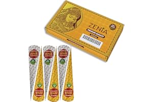 Zenia Premium Henna Cones (35g Each) - 100% Natural Ready to Use Henna Paste Hair Color Hair Dye Cones Reddish Brown Color (6 Pack)