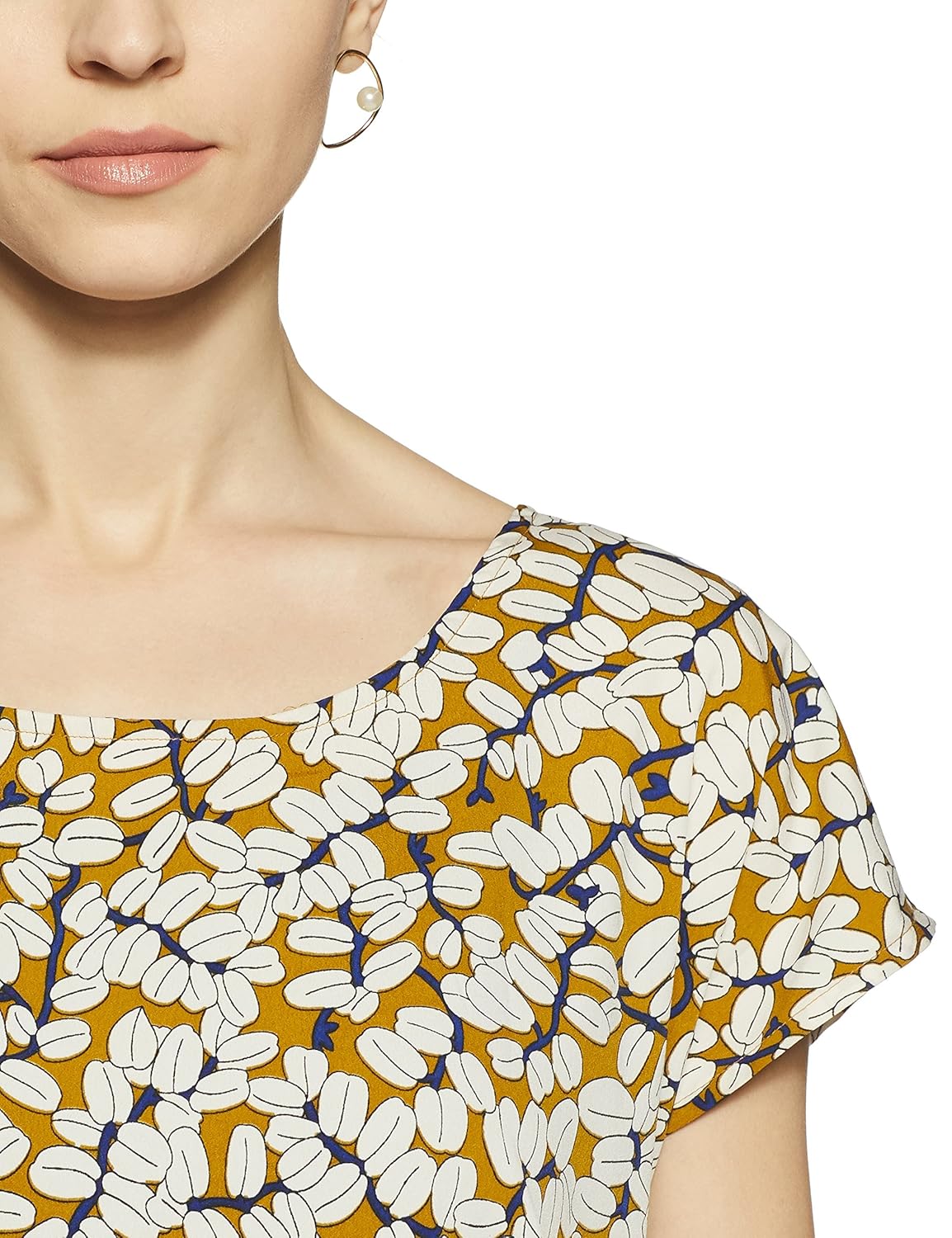 van heusen women's regular fit cotton shirt