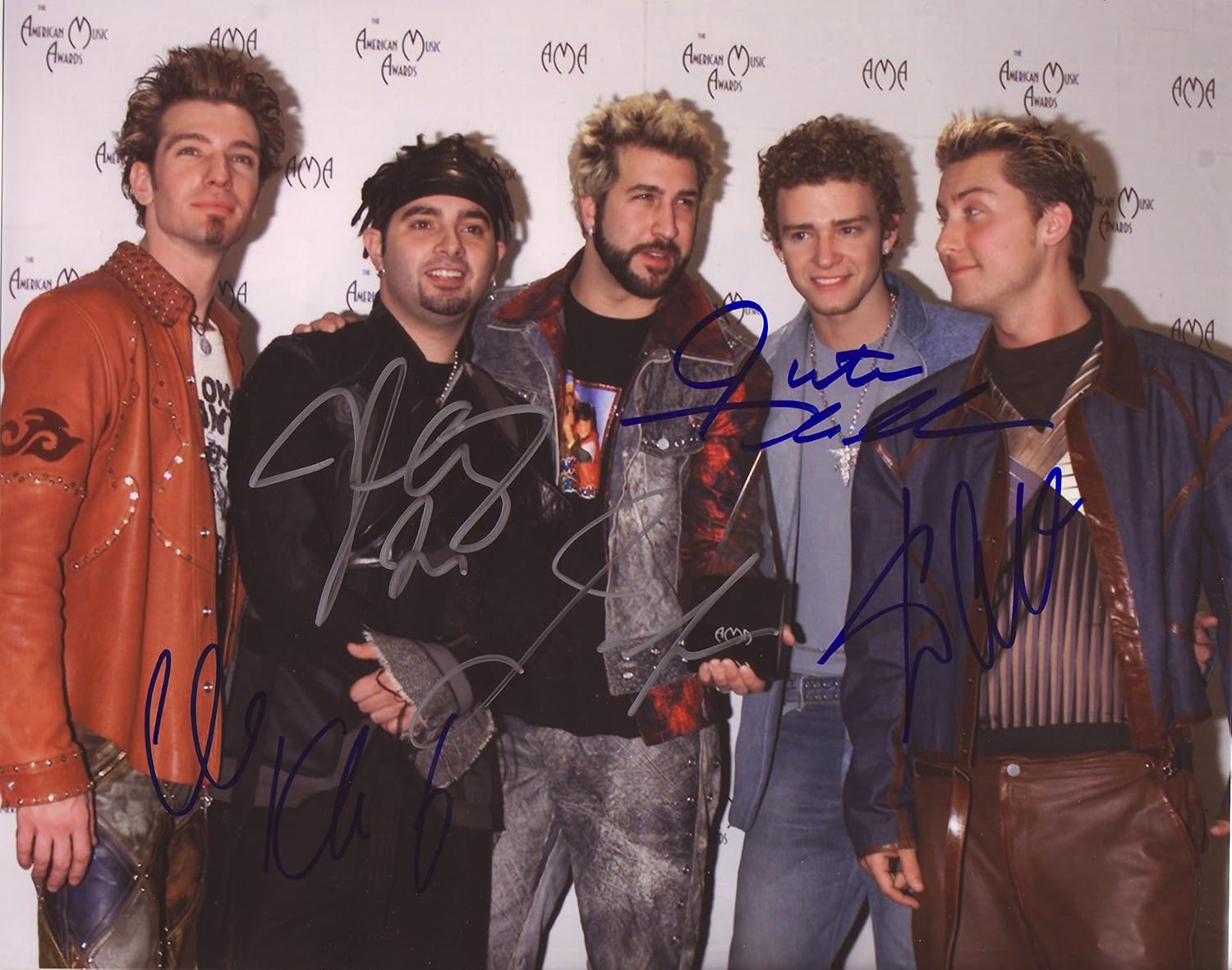Photographs - Nsync Autograph Signed 8 x 10 Photo