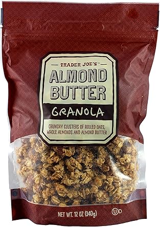 Trader Joe S Almond Butter Granola Crunchy 12 Ounces Amazon Com Grocery Gourmet Food
