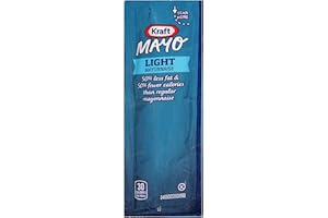 Kraft Mayo Light Mayonnaise Single Serve Packet (0.44 oz Packets, Pack of 200)