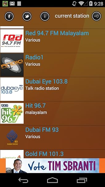 Amazon Com Dubai Radios Uae S Best Fm Stations Appstore For