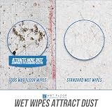 TDBS Wet Floor Cleaning Wipes 20 Pack for Flat Mops Flash Mop Compatible view 6