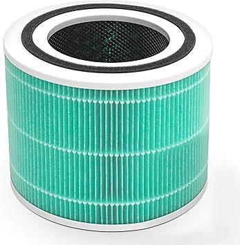 Amazon Levoit 空気清浄機 交換用フィルター 花粉対策 タバコ 料理のニオイ 排気ガス スモッグ除去専用 Voc 除菌 ウイルス除去 ほこり 脱臭 タバコ ペット臭 カビ Pm2 5対応 静電 Hepa フィルター Core 300 Core P350に適用 脱臭効果を特化したフィルター Levoit