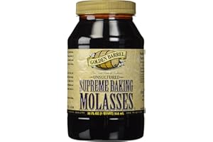 Golden Barrel Unsulphured Supreme Baking/Barbados molasses, 32 Ounce