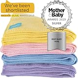 Little Gubbins 20 Reusable Baby Wipes + Free Laundry Bag 20x20cm view 7