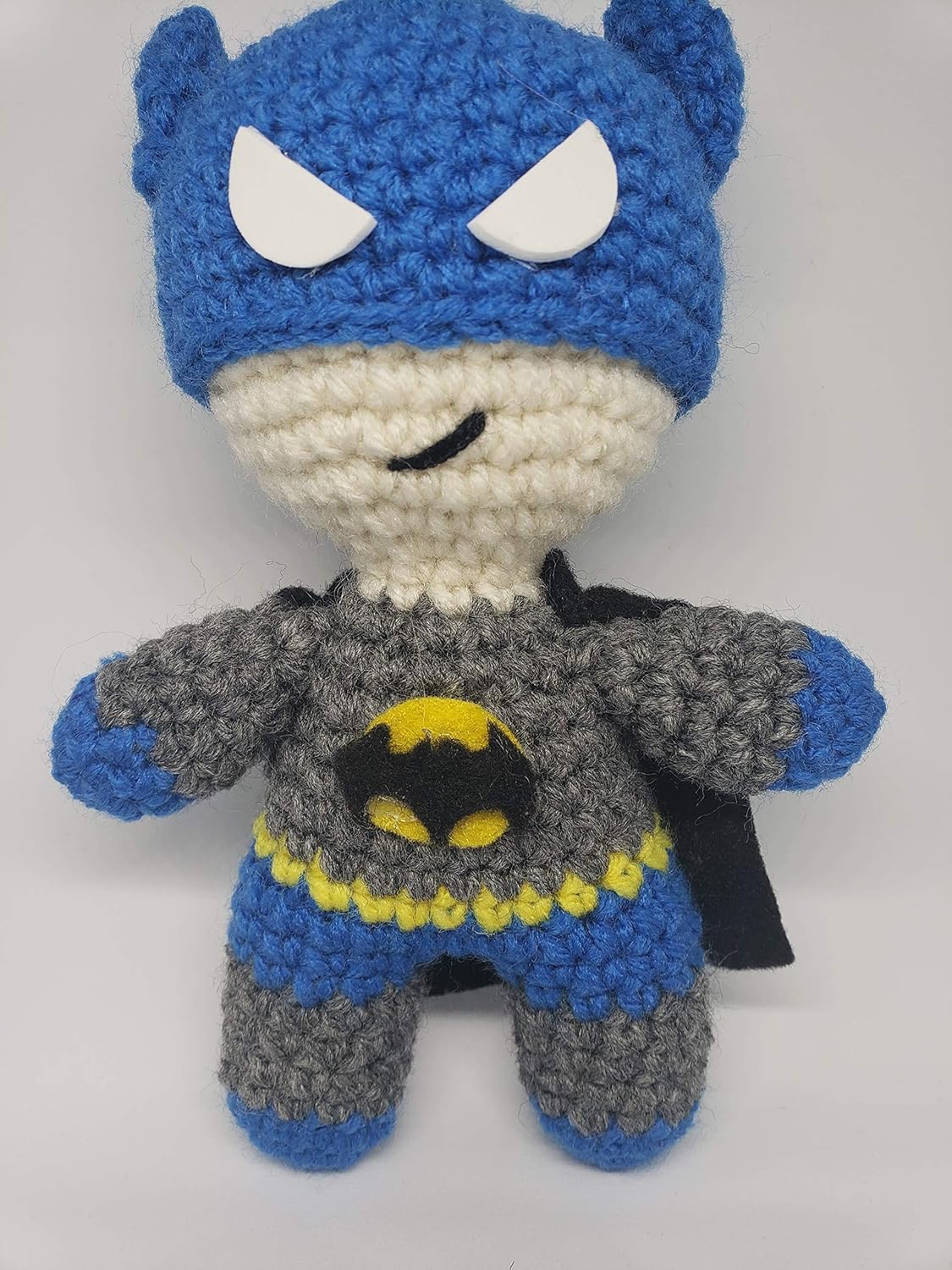 crochet batman doll