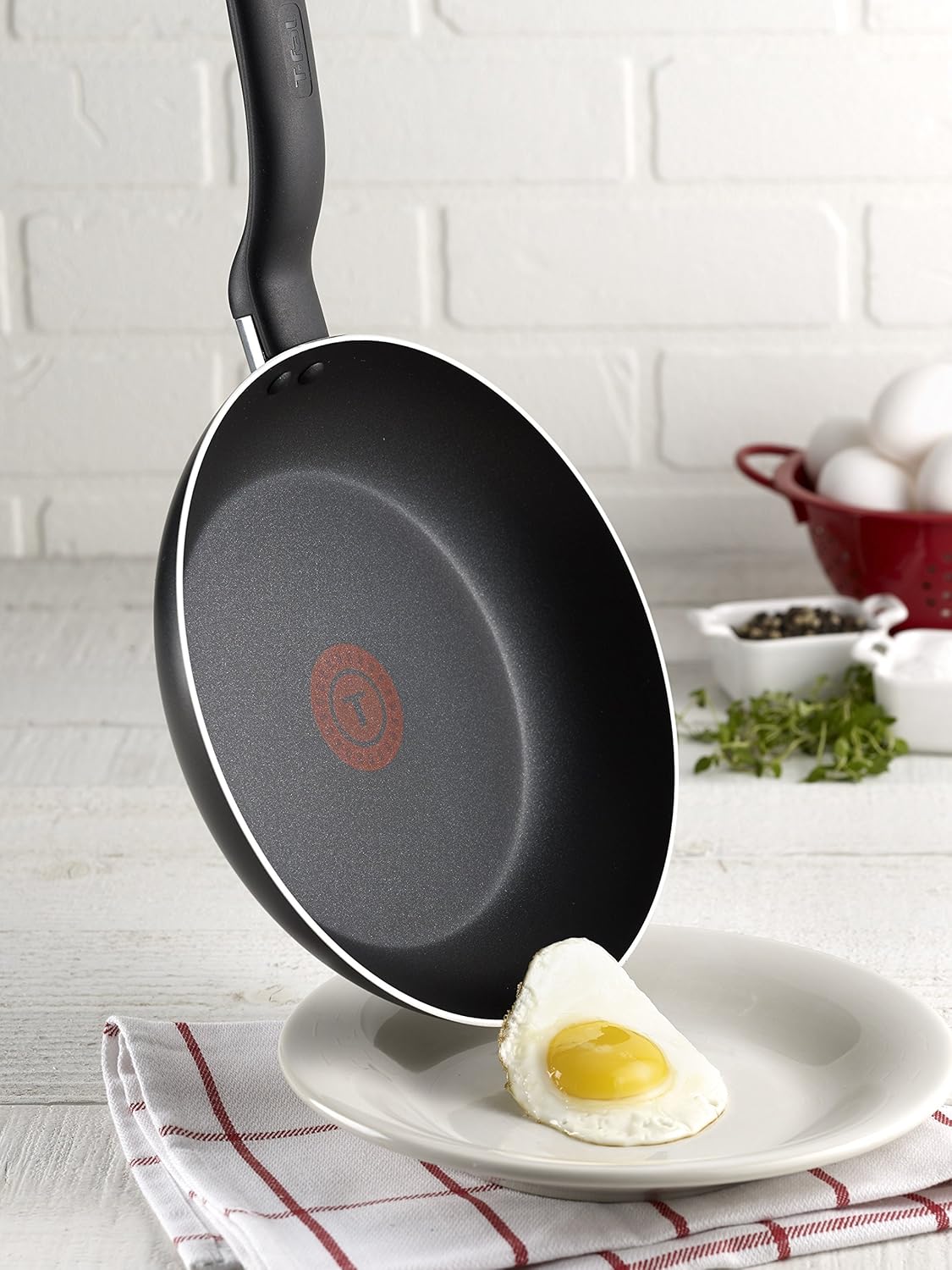 T-fal Signature Nonstick Dishwasher Safe Cookware Set, 12-Piece, Black: Pots And Pans: Kitchen & Dining