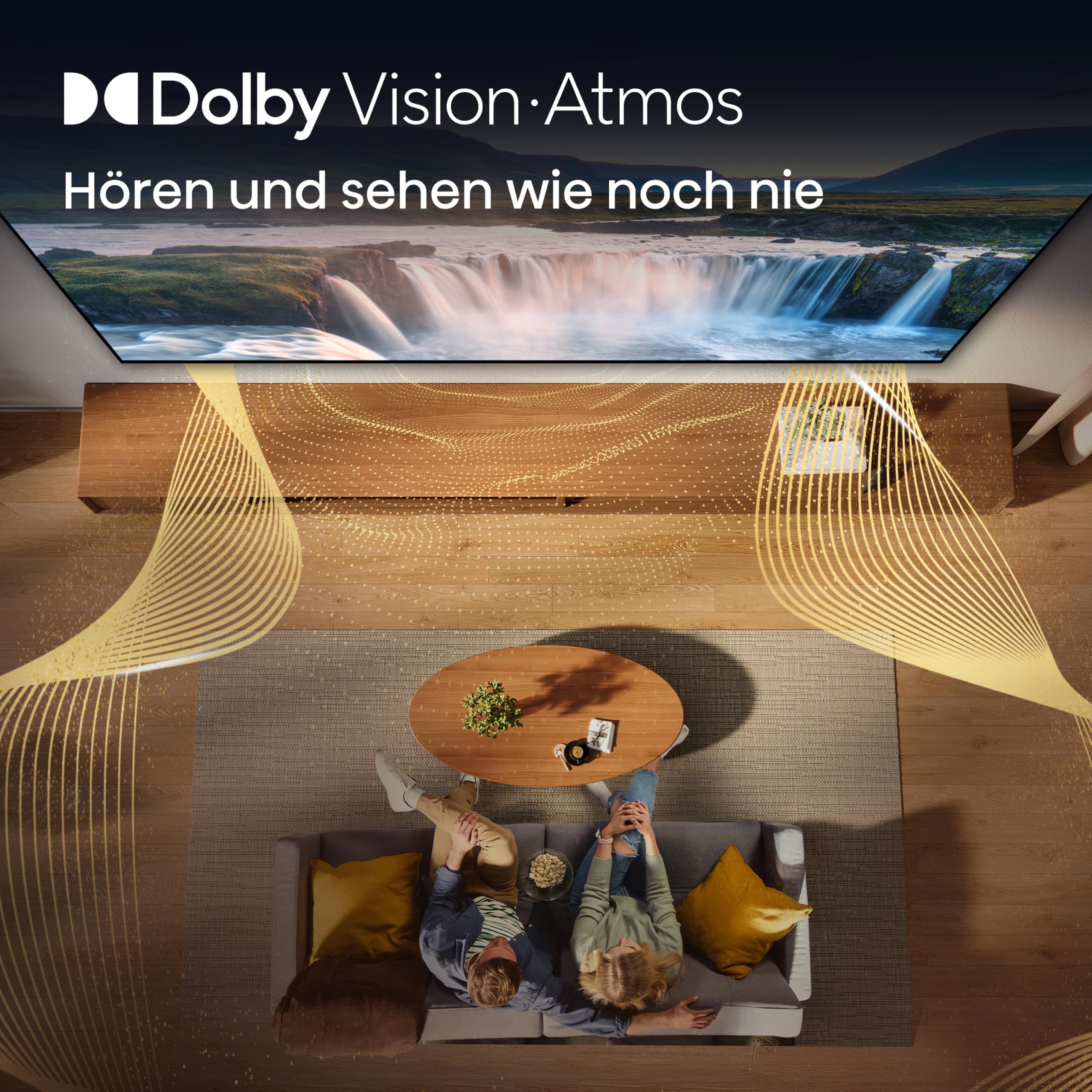 Hisense 58E7DS Fernseher 58 Zoll, 4K UHD QLED, Smart TV, Hi-View AI Engine, 60Hz Game Mode Plus, Dolby Vision IQ, HI-QLED Colour, Filmmaker Mode, AI Smooth Motion, Airplay, Sprachsteuerung[2026] 5