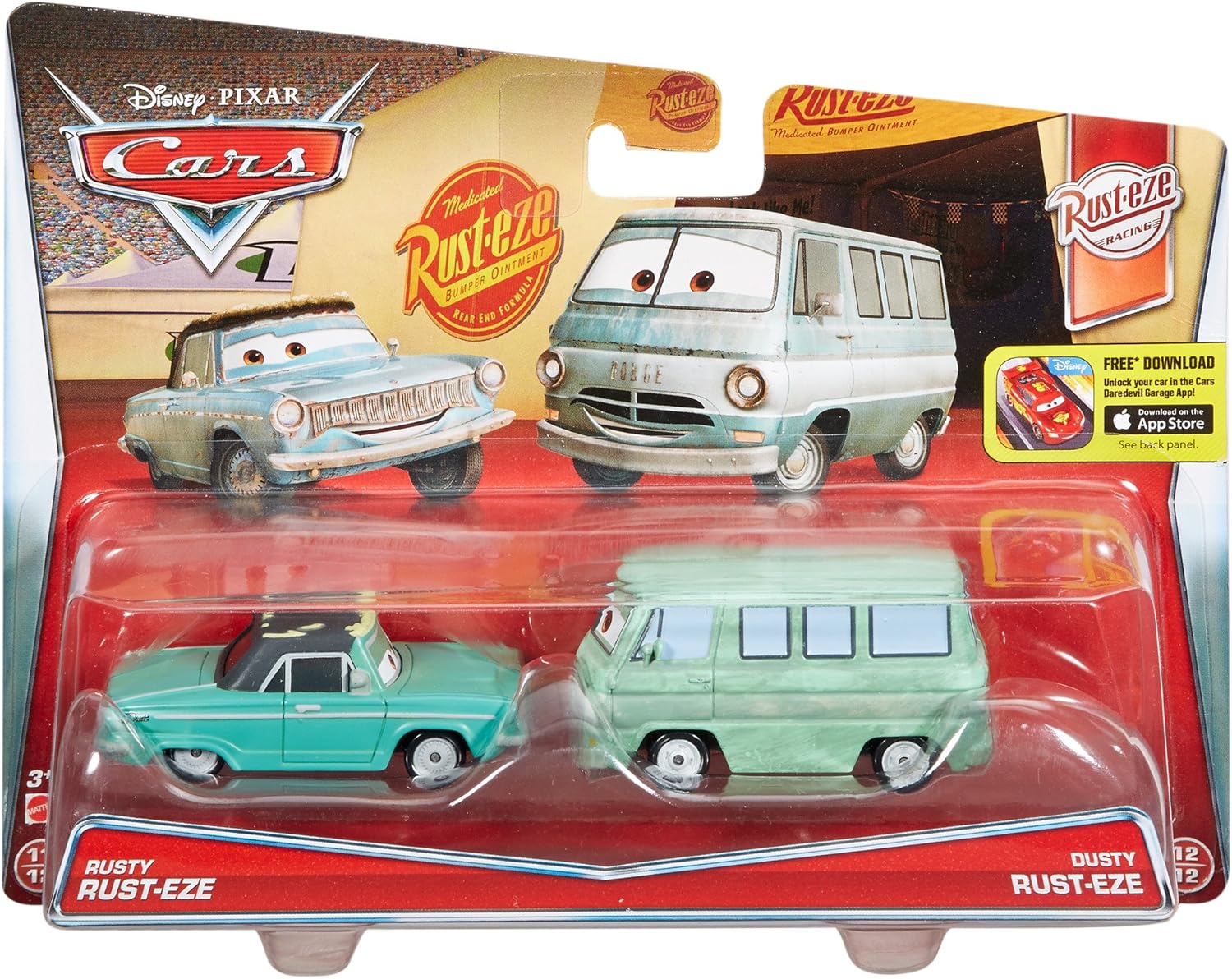 rusty disney cars