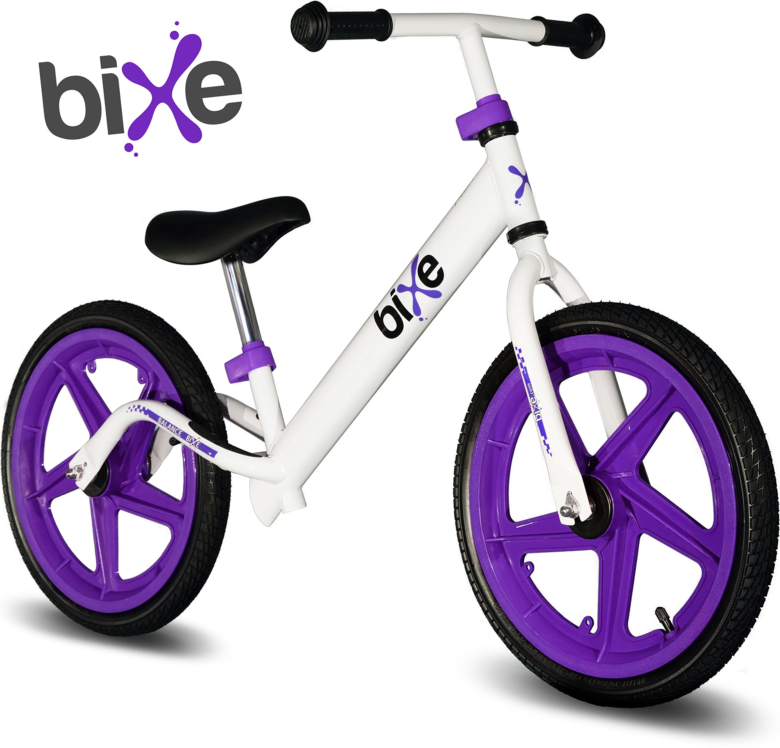 Balance Bike For Big Kids 5, 6, 7, 8 and 9 Years Old (Purple) Bixe 16