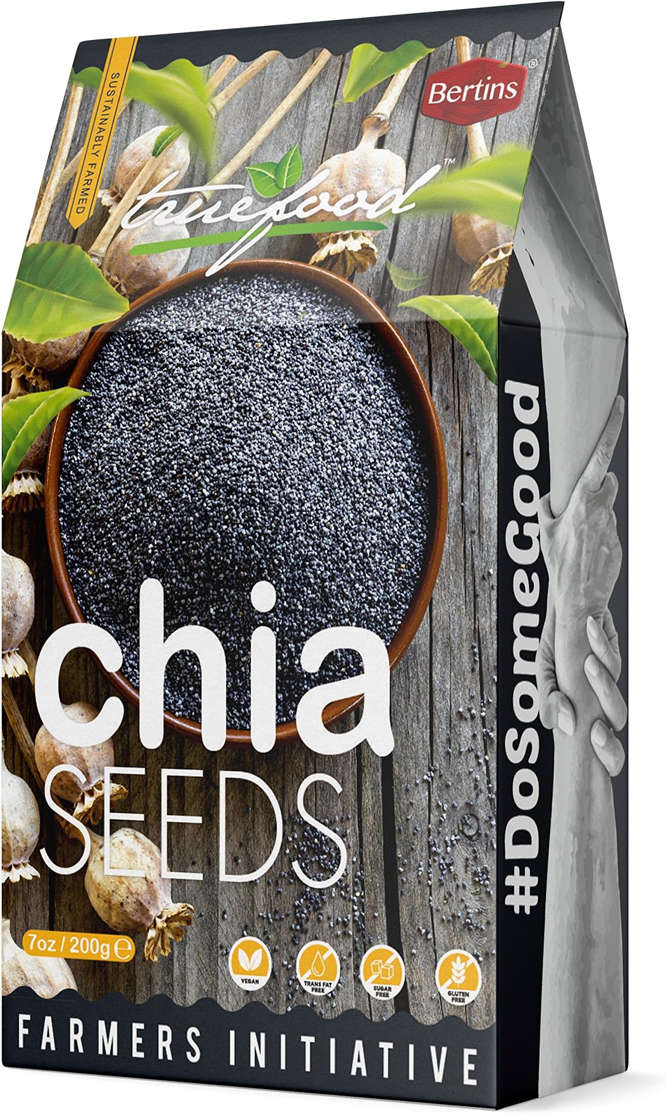 BERTINS Truefood Superseed Chia Seeds 200g Pack