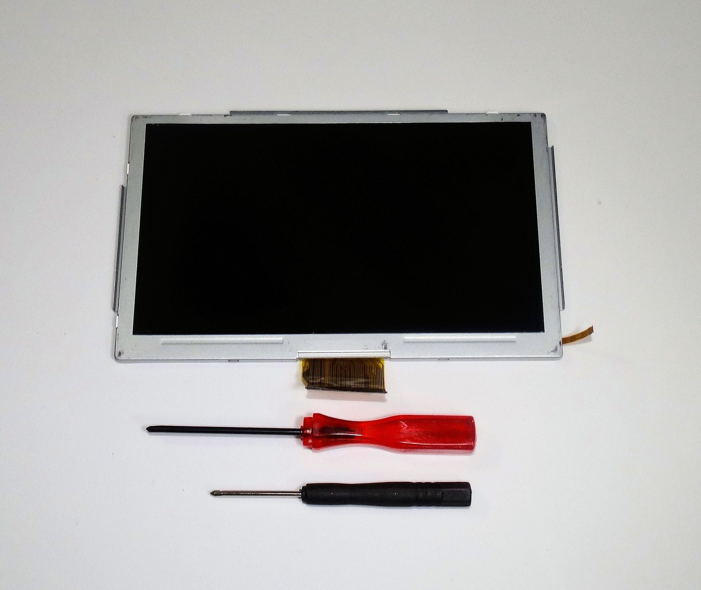 WIK GeiSand Gaming® Wii U Replacement LCD with Tools, Screen Protector and Pre-Mounted Adhesive Tape