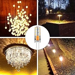 RAYHOO 10pcs G4 LED Bulbs JC Bi-Pin Base Lights