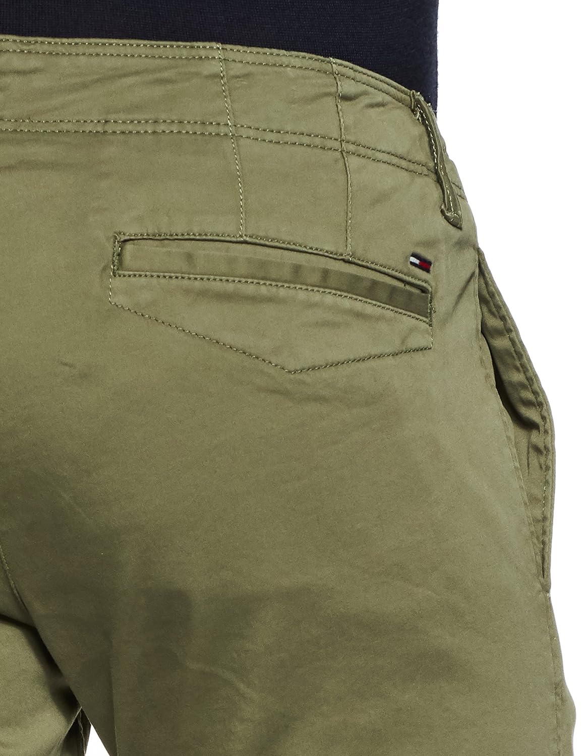 tommy hilfiger men's chino fit casual trousers