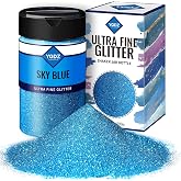 YGDZ Blue Fine Glitter,140G /4.93OZ, Crafts, Festival, Nail, Craft Glitter for Resin Arts Tumbler, Christmas Decor