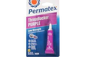 Permatex 24024 Low Strength Threadlocker Purple, 6 ml Tube
