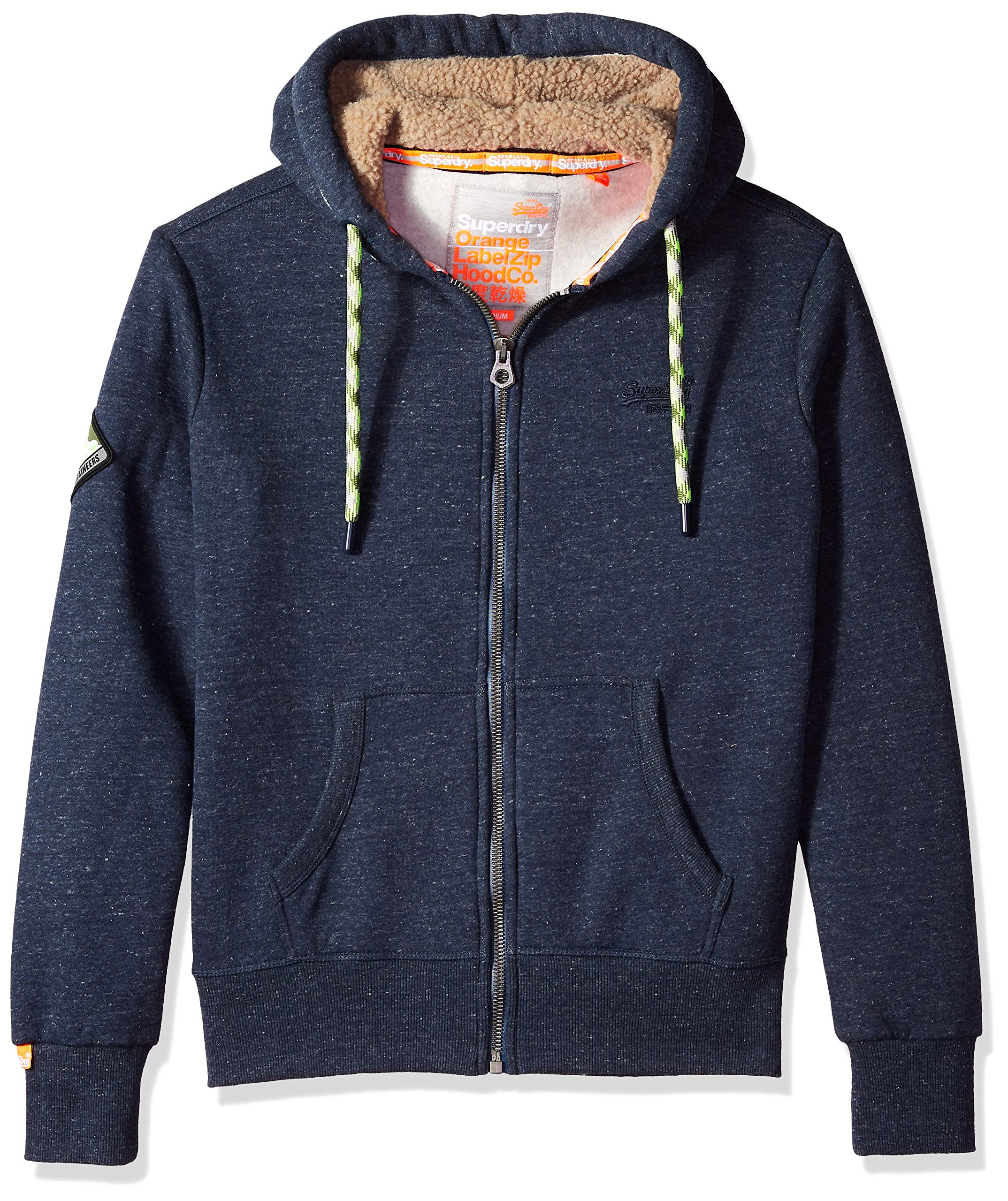 Hoodie Blue And Orange Superdry Jacket Superdry Men's Orange Label