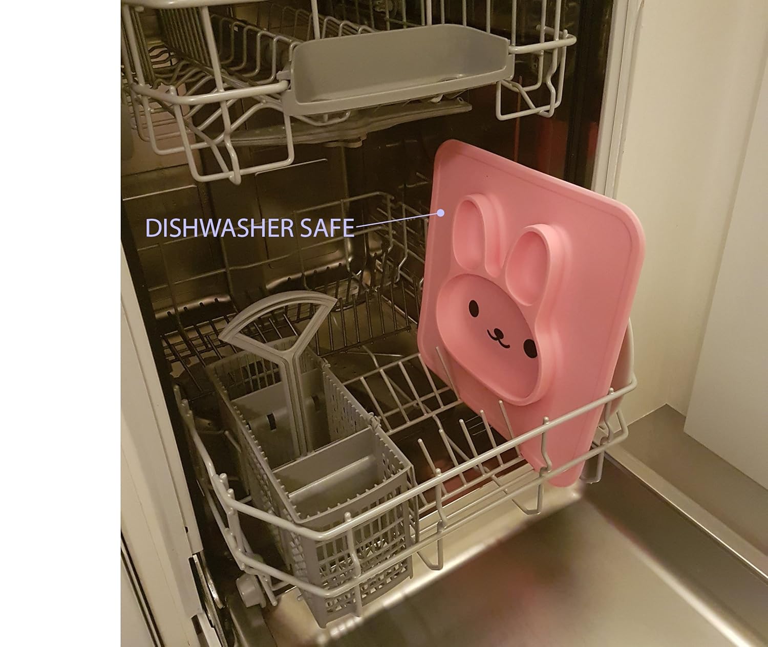 Amazon.com: Bebé Mantel individual de silicona con 1 Divided ...