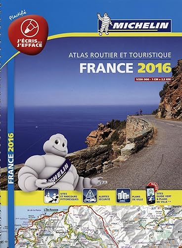Download Atlas France 2016 Plastifié Michelin PDF