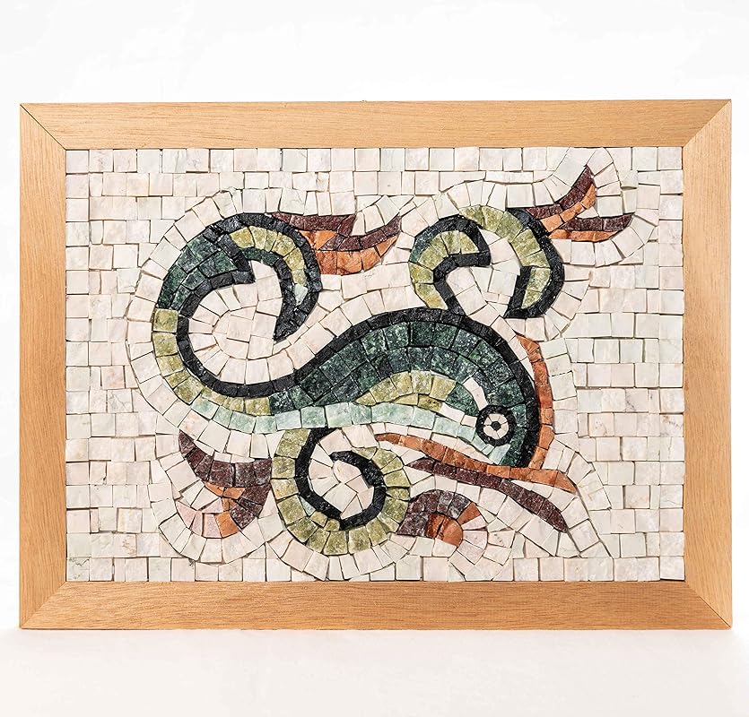 DIY Mosaic craft kit Dolphin Italian marble mosaic tiles Make your