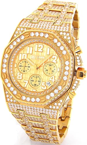 simulated diamond watches mens