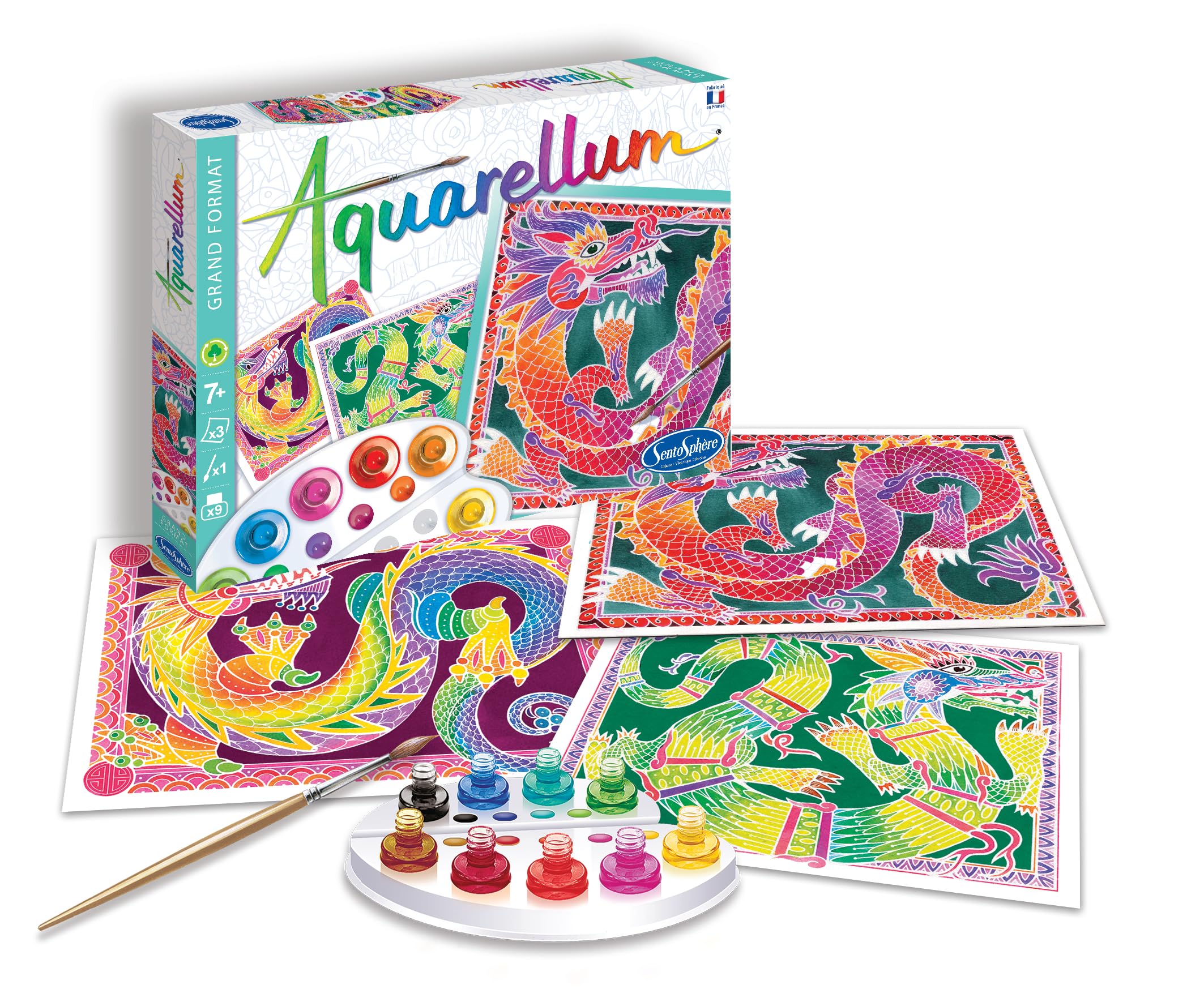 Sentosphère Aquarellum Dragons