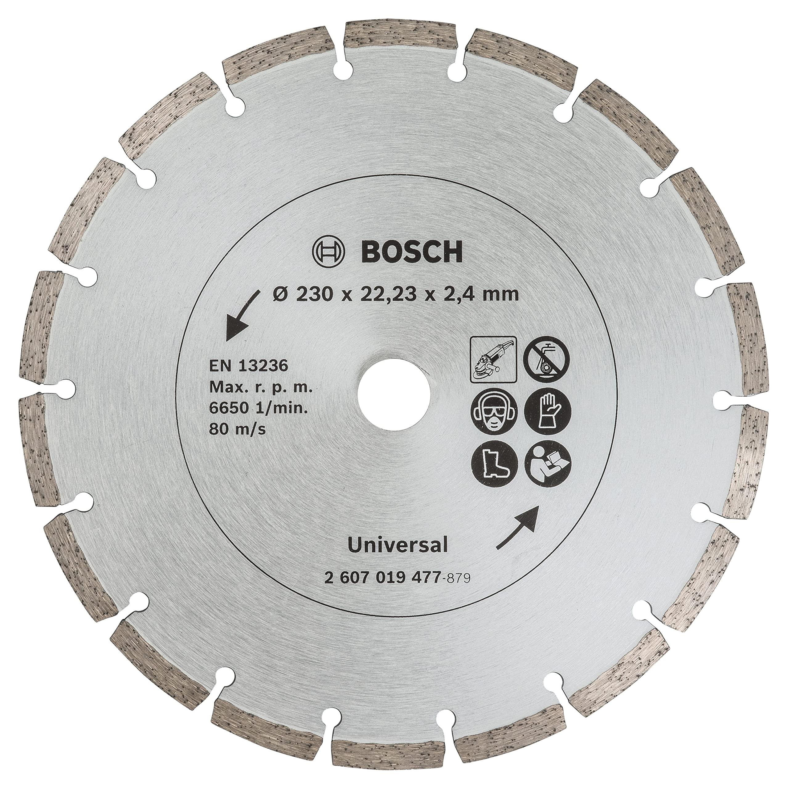 Bosch 2 x 230mm Construction Diamond Disc
