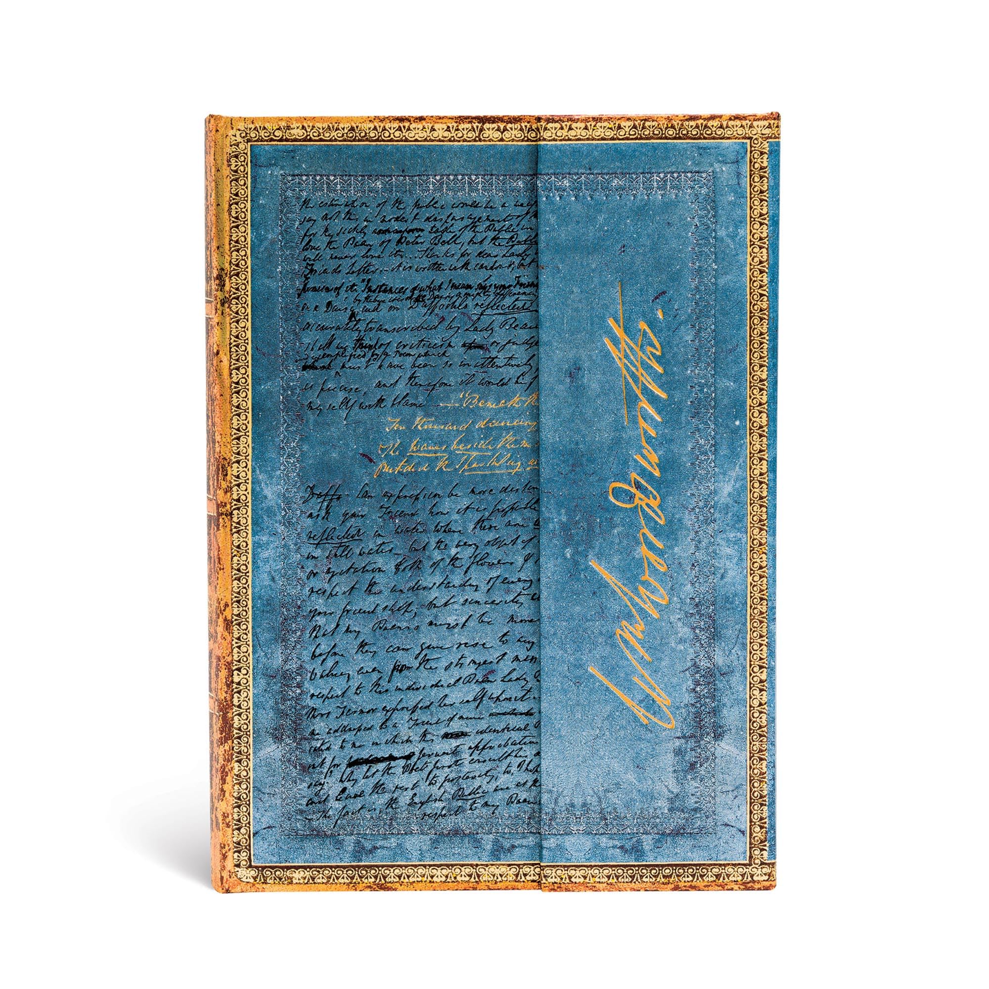 Paperblanks Hardcover Journal Wordsworth, Letter Quoting “Daffodils” | Lined | Midi (130 × 180 mm)