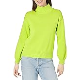 Amazon Essentials Women's Pull-Over Cotton Sweaters, Funnel-Neck, Available in Plus Size