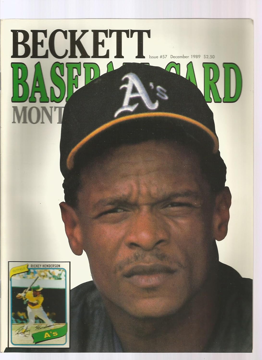 Beckett Baseball Card Monthly December 1989, Issue 57
