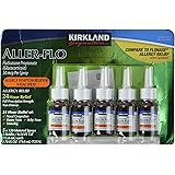 Kirkland Aller-Flo Fluticasone Propionate (Glucorticoid) 5 bottles x 120 Metered Sprays .54 Fl OZ per bottle (15.84 mL x 5) 2.70 OZ total (79.0 mL total) 600 Total Sprays total