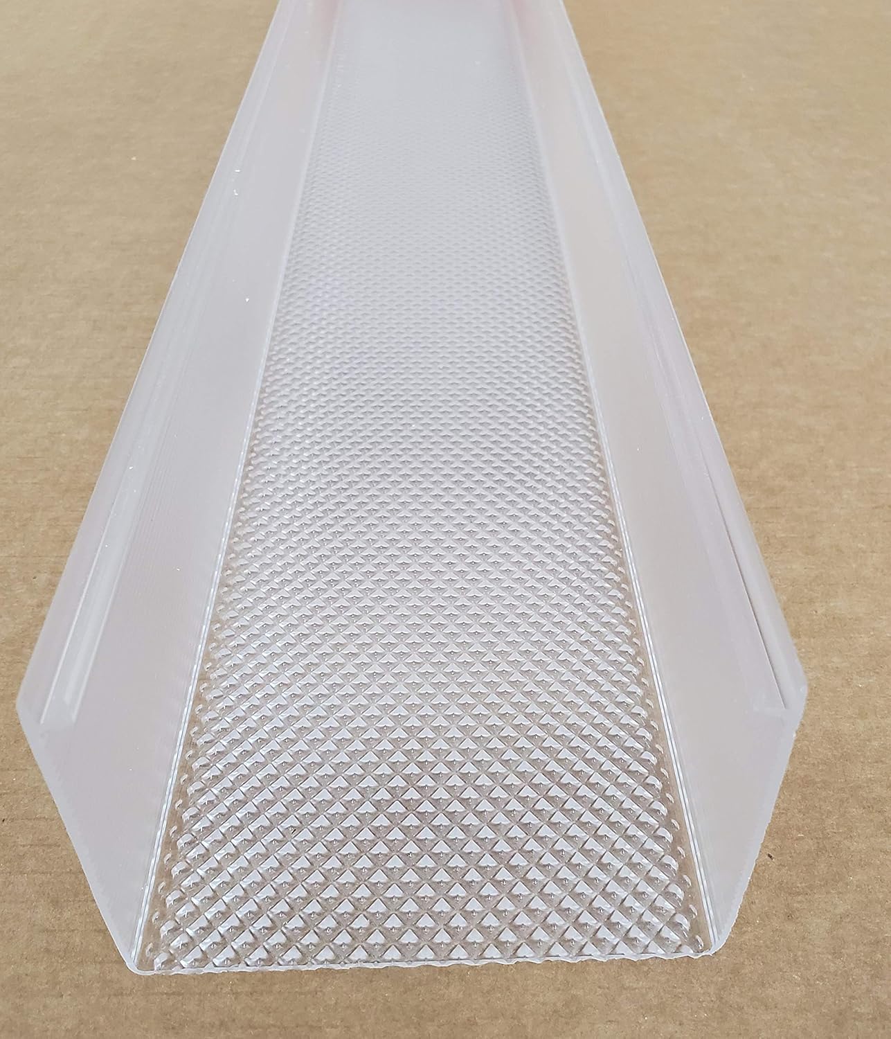 Fluorolite Plastics 2 Lite Wrap Around Light Cover 477/8″ x 4 1/2″ x