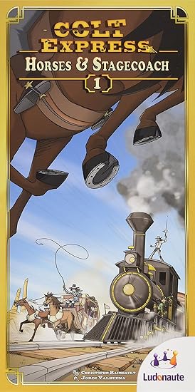 colt express horses & stagecoach