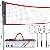 Franklin Sports Elite Badminton Net Set - Includes