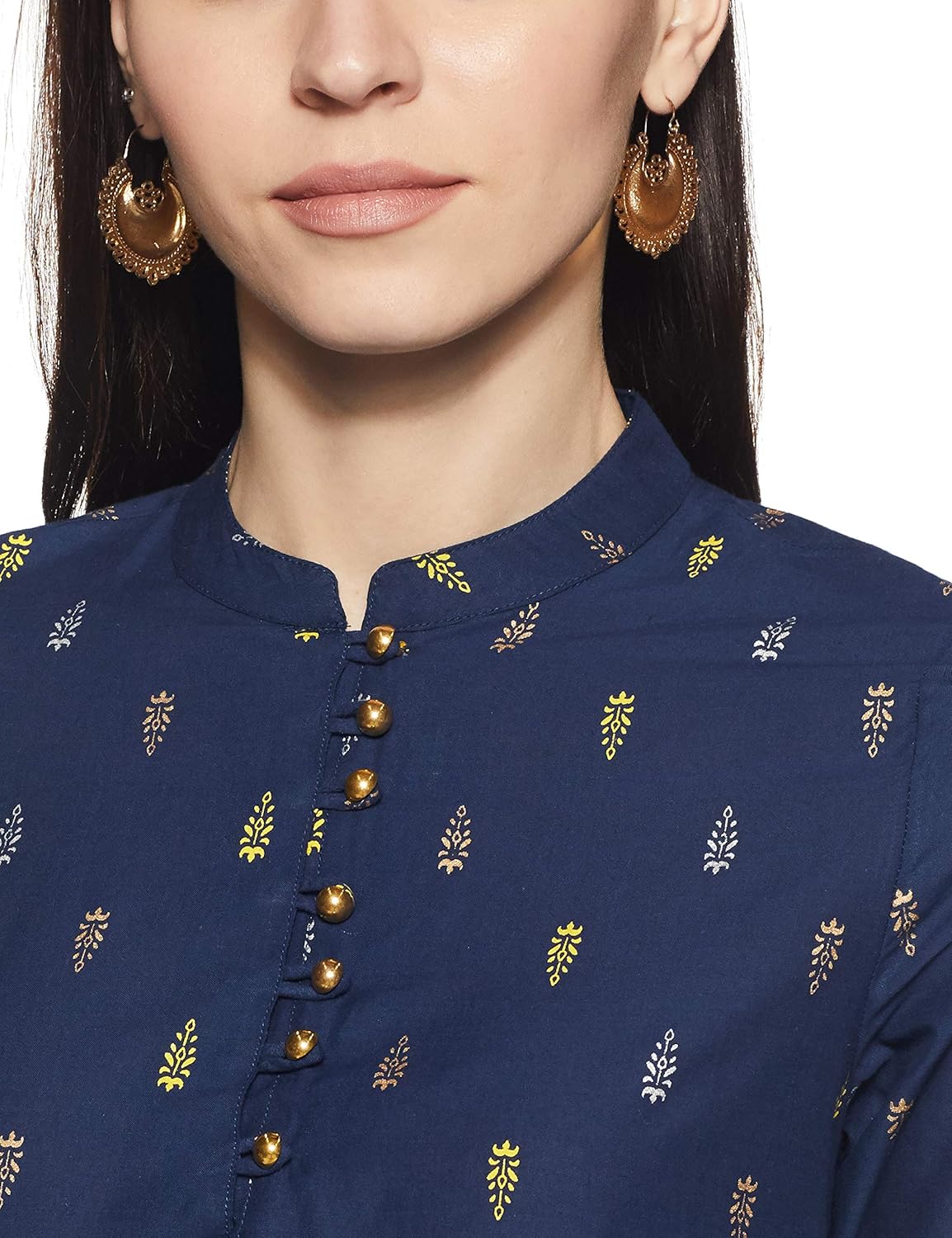 amazon brand - myx women's straight kurta