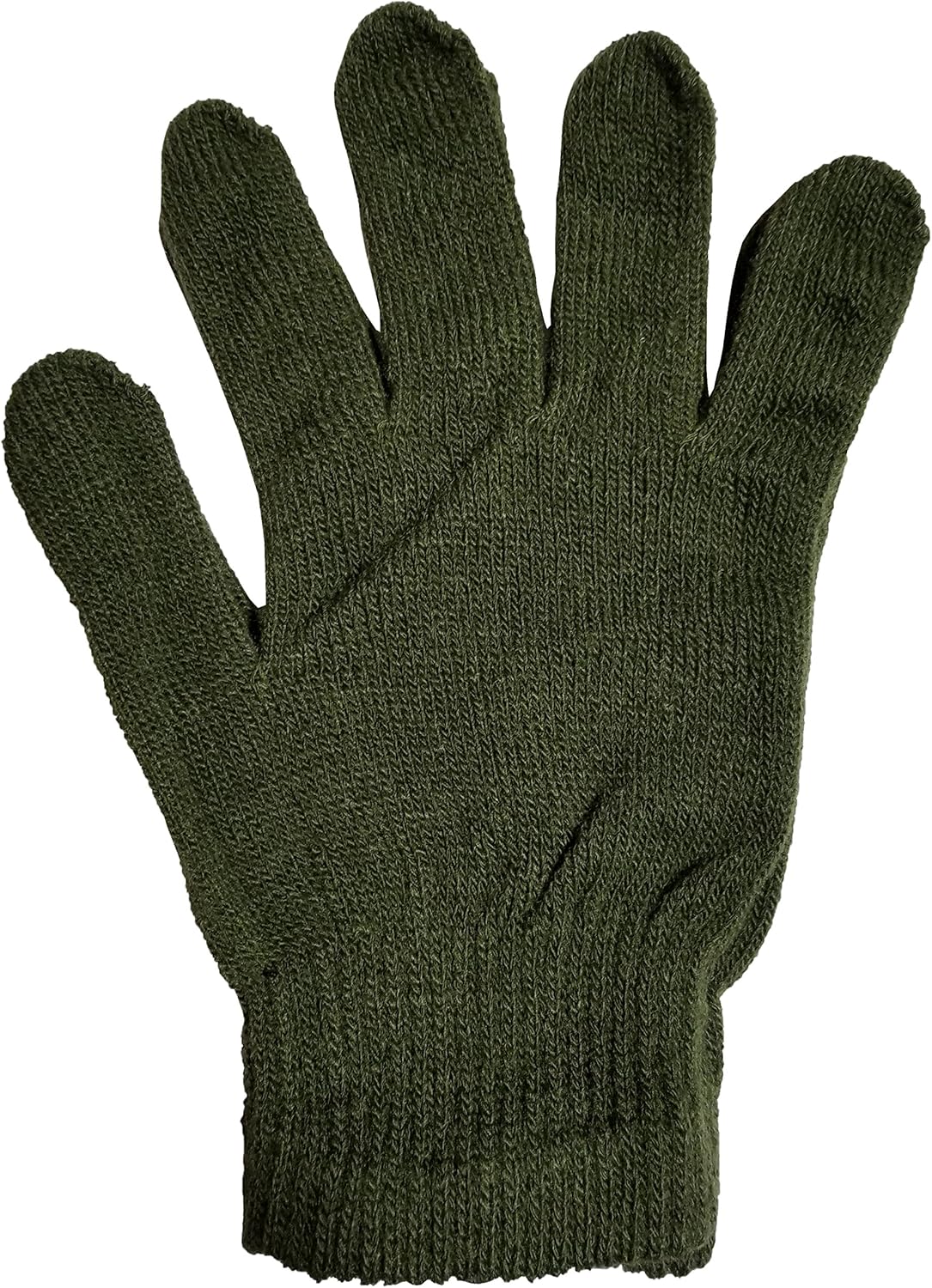 Winter Magic Gloves, 12 Pairs Unisex, Stretchy Warm Knit Bulk Pack One Size Mens Womens, Wholesale (12 Pairs Assorted Solids) at  Men’s Clothing store