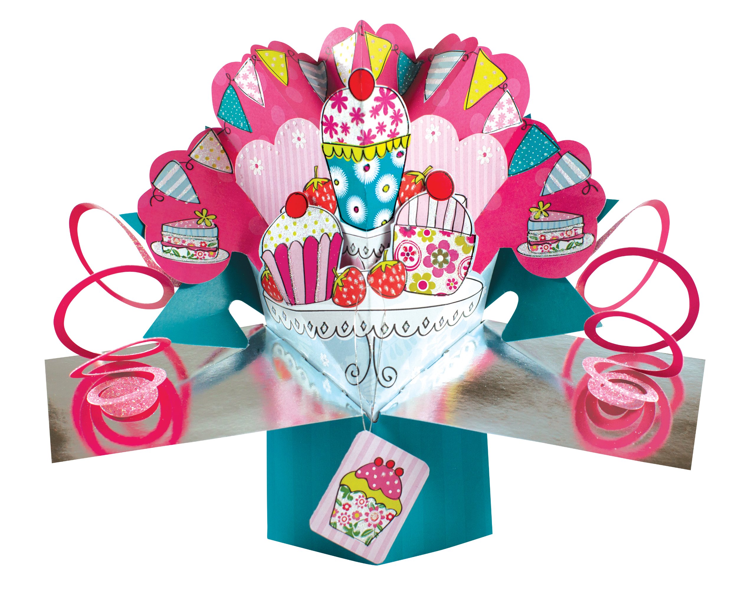 Second Nature POP080 Pop Up Card for a Female Special Occasion