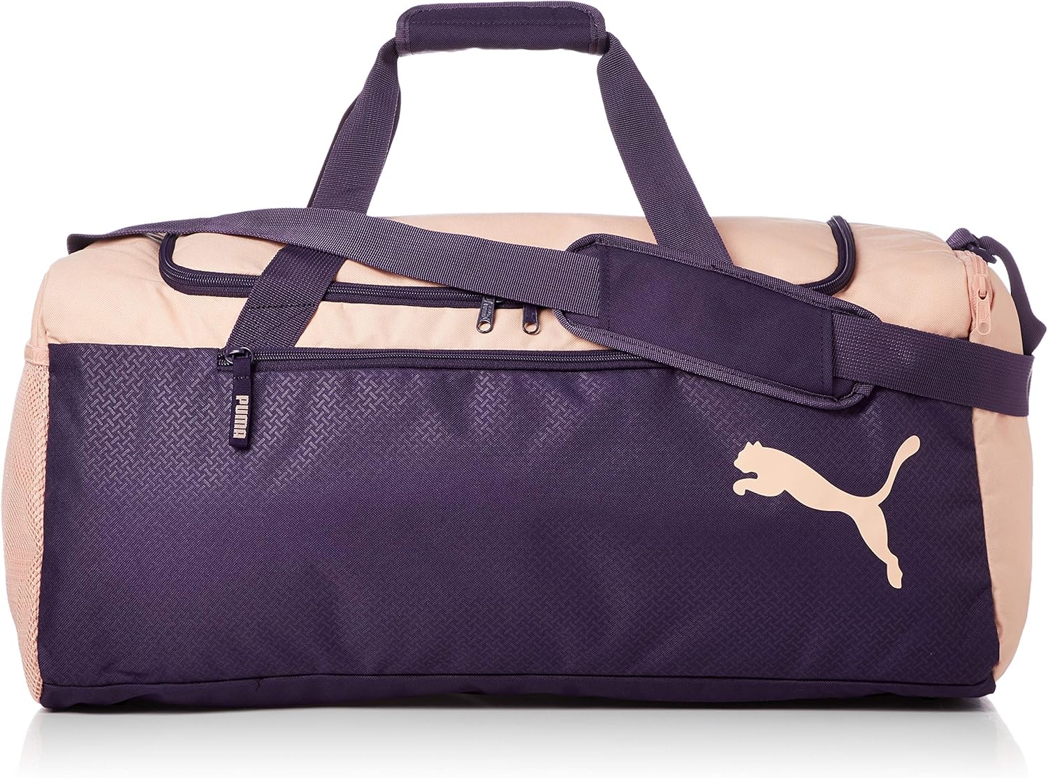 puma leather sports bag