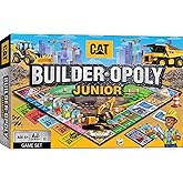 MasterPieces Kids & Family Board Games - Caterpillar Builder Opoly Jr. - Officially Licensed Board Games for Kids, & Family