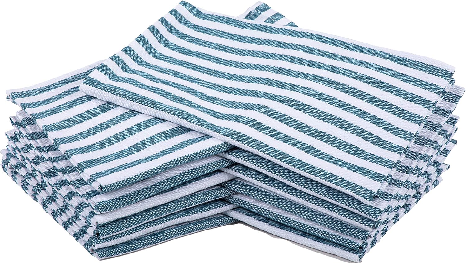 DG Collections Cotton Kitchen Cloth Napkins set of 12 pack (20x20 Inches), Hemmed with Mitered corners, Decorative reusable Napkins, Over Sized Perfect for Weddings, Dinner parties & Every day use: Kitchen & Dining