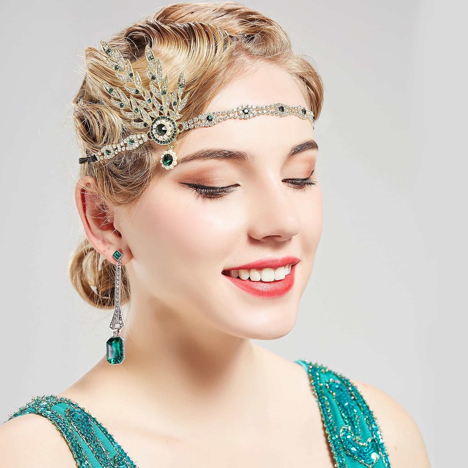 Anni 20 BABEYOND 1920s Fascia Per Capelli Da Donna, Stile Anni 039 20 585520