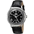 Orient Men's '2nd Gen. Bambino Ver. 2' Japanese Automatic Stainless Steel and Leather Dress Watch